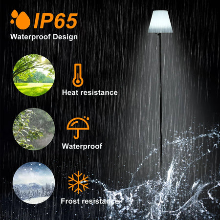 Luminaire Élégance Solaire avec Chargeur USB IL583624-ILLUMEEN.COM