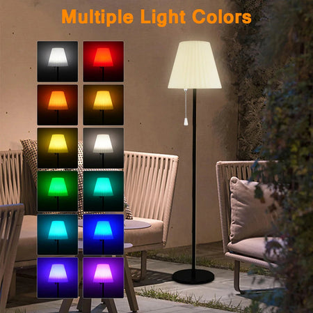 Luminaire Élégance Solaire avec Chargeur USB IL583624-ILLUMEEN.COM