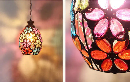 Luminaire Élégance Vintage avec Abat-jour Unique IL395742-ILLUMEEN.COM