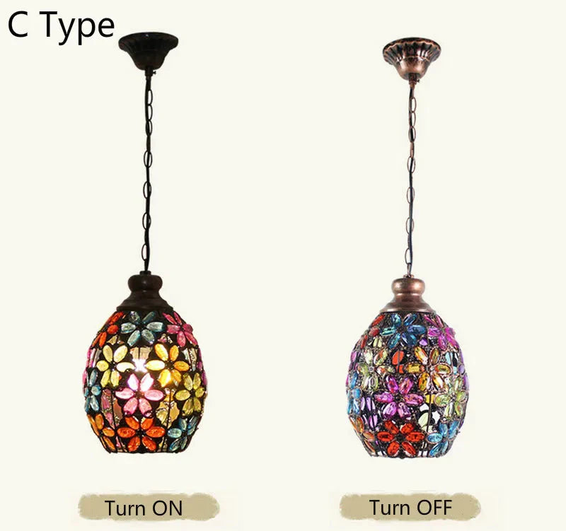 Luminaire Élégance Vintage avec Abat-jour Unique IL395742-ILLUMEEN.COM