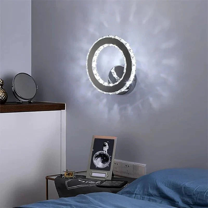 Luminaire Élégant : Anneau Epais en Cristal IL729364-ILLUMEEN.COM