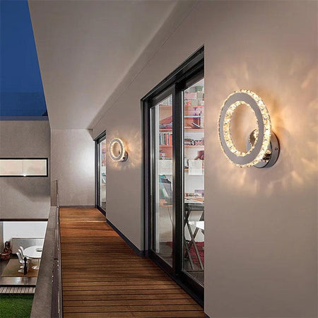 Luminaire Élégant : Anneau Epais en Cristal IL729364-ILLUMEEN.COM