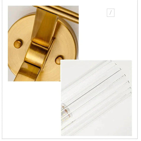 Luminaire Élégant : Applique Murale en Fer et Verre IL582047-ILLUMEEN.COM
