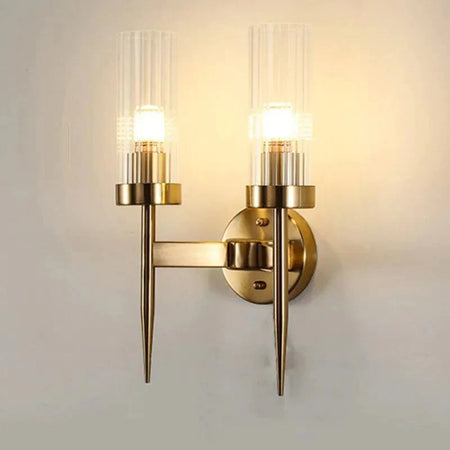 Luminaire Élégant : Applique Murale en Fer et Verre IL582047-ILLUMEEN.COM