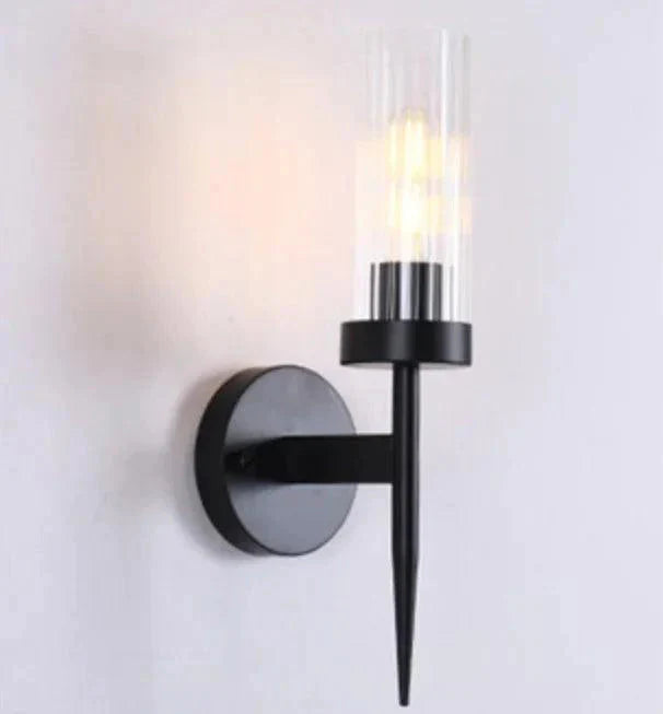 Luminaire Élégant : Applique Murale en Fer et Verre IL582047-ILLUMEEN.COM