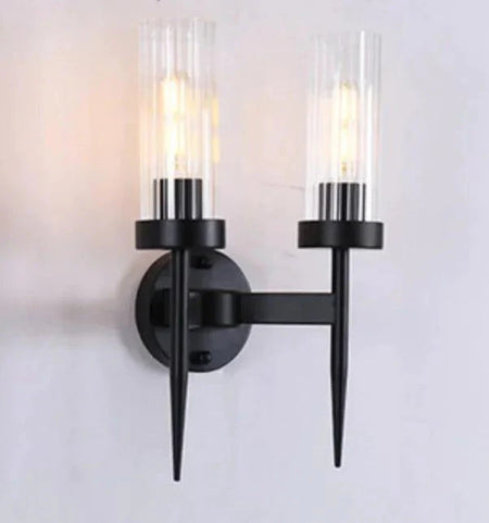 Luminaire Élégant : Applique Murale en Fer et Verre IL582047-ILLUMEEN.COM