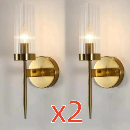 Luminaire Élégant : Applique Murale en Fer et Verre IL582047-ILLUMEEN.COM
