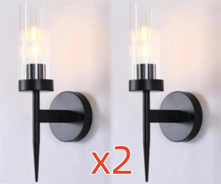 Luminaire Élégant : Applique Murale en Fer et Verre IL582047-ILLUMEEN.COM
