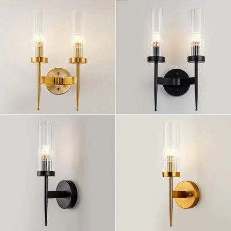 Luminaire Élégant : Applique Murale en Fer et Verre IL582047-ILLUMEEN.COM