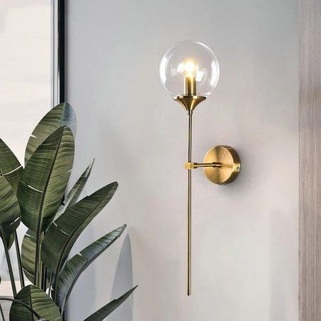Luminaire Élégant : Applique Murale en Verre Fumé IL283746-ILLUMEEN.COM