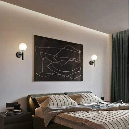Luminaire Élégant : Applique Murale Globe en Verre IL582913-ILLUMEEN.COM