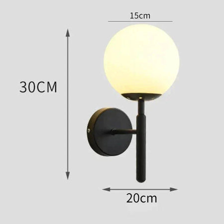 Luminaire Élégant : Applique Murale Globe en Verre IL582913-ILLUMEEN.COM