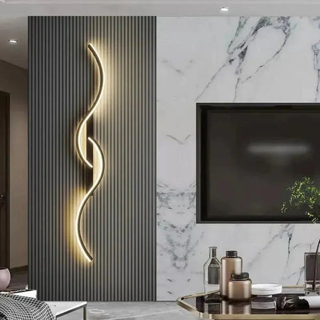 Luminaire Élégant : Applique Murale LED Design Ondulé IL582463-ILLUMEEN.COM