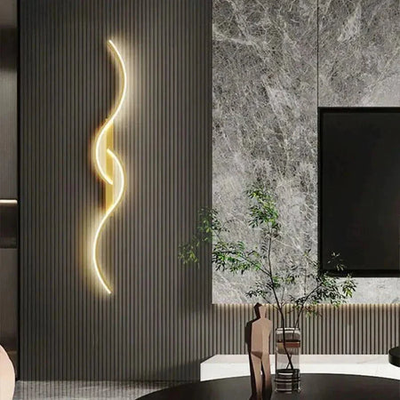 Luminaire Élégant : Applique Murale LED Design Ondulé IL582463-ILLUMEEN.COM