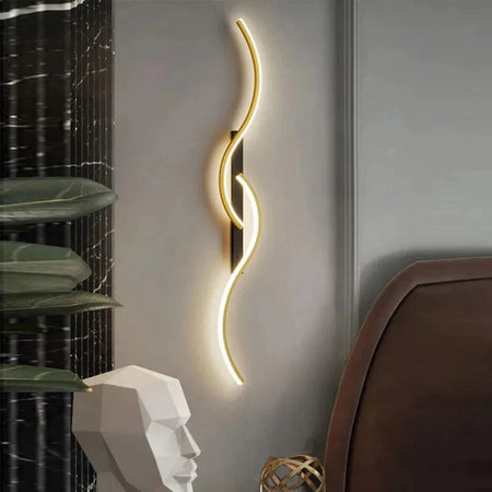 Luminaire Élégant : Applique Murale LED Design Ondulé IL582463-ILLUMEEN.COM