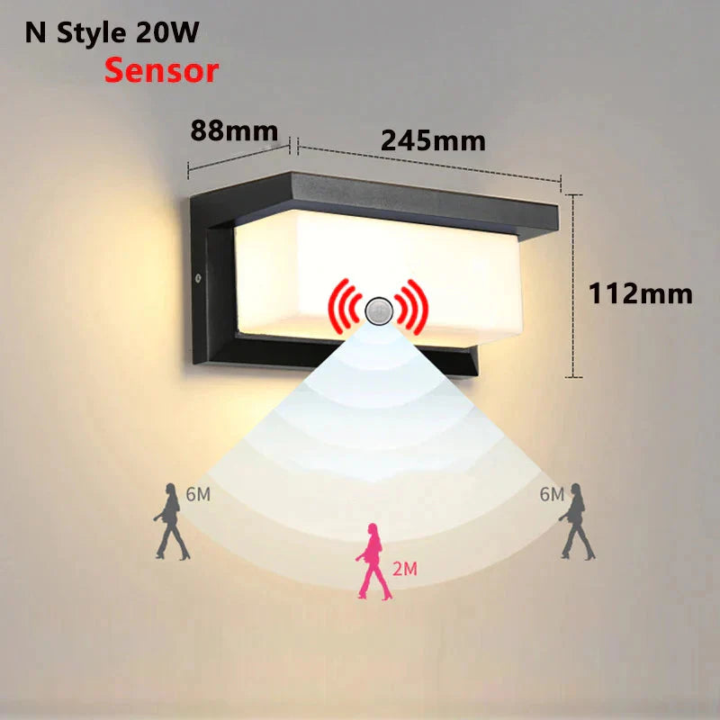 Luminaire Élégant avec Capteur Radar Intelligent IL582749-ILLUMEEN.COM