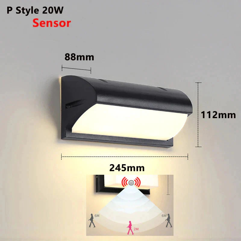 Luminaire Élégant avec Capteur Radar Intelligent IL582749-ILLUMEEN.COM