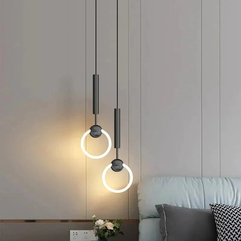 Luminaire Élégant Contemporain en Métal Noir IL594317-ILLUMEEN.COM