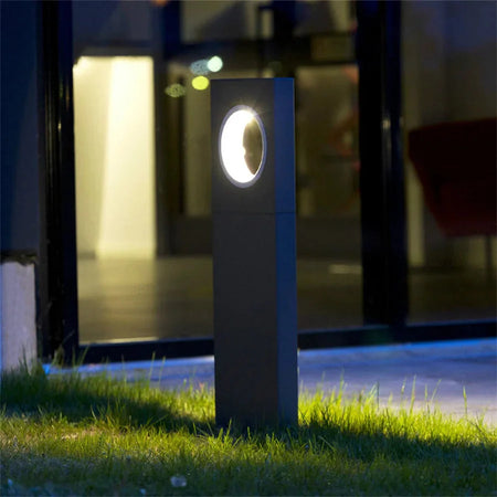 Luminaire Élégant d'Extérieur en Aluminium Noir IL583920-ILLUMEEN.COM