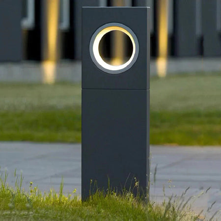 Luminaire Élégant d'Extérieur en Aluminium Noir IL583920-ILLUMEEN.COM