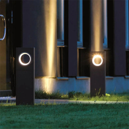 Luminaire Élégant d'Extérieur en Aluminium Noir IL583920-ILLUMEEN.COM