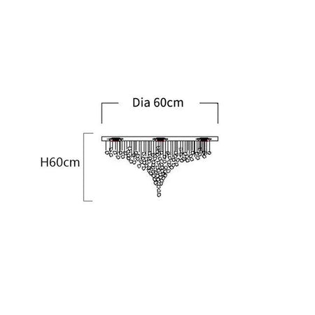Luminaire Élégant en Acier Inoxydable et Cristal IL528391-ILLUMEEN.COM