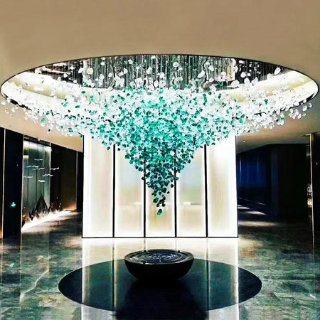 Luminaire Élégant en Acier Inoxydable et Cristal IL528391-ILLUMEEN.COM