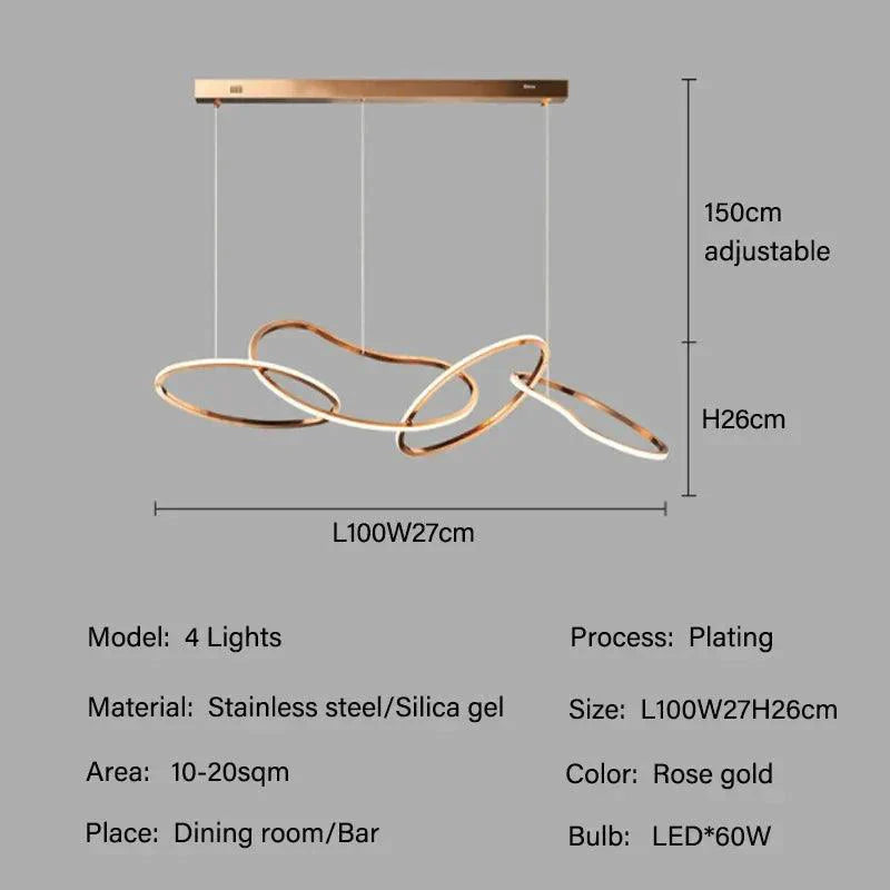 Luminaire Élégant en Acier Inoxydable IL527930-ILLUMEEN.COM