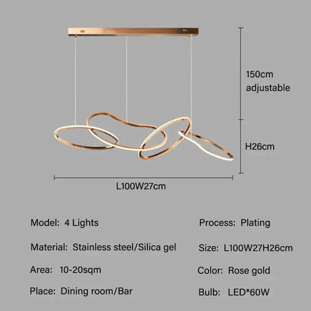 Luminaire Élégant en Acier Inoxydable IL527930-ILLUMEEN.COM