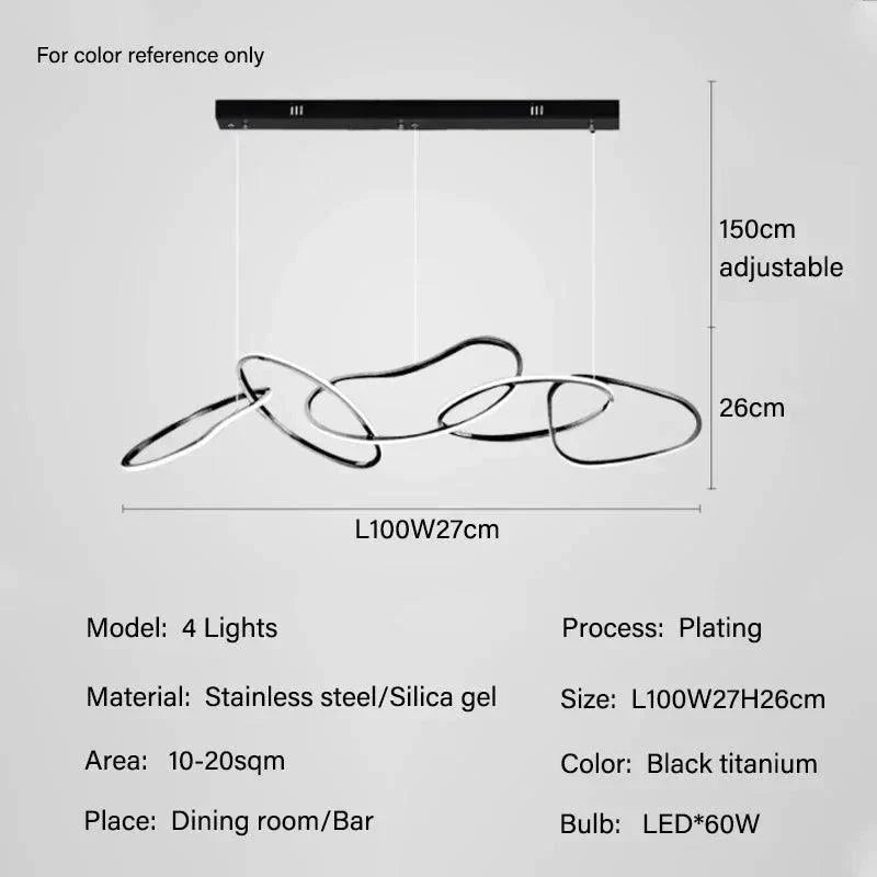 Luminaire Élégant en Acier Inoxydable IL527930-ILLUMEEN.COM