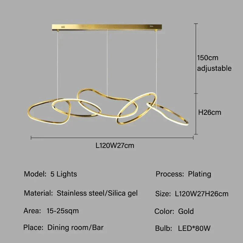 Luminaire Élégant en Acier Inoxydable IL527930-ILLUMEEN.COM