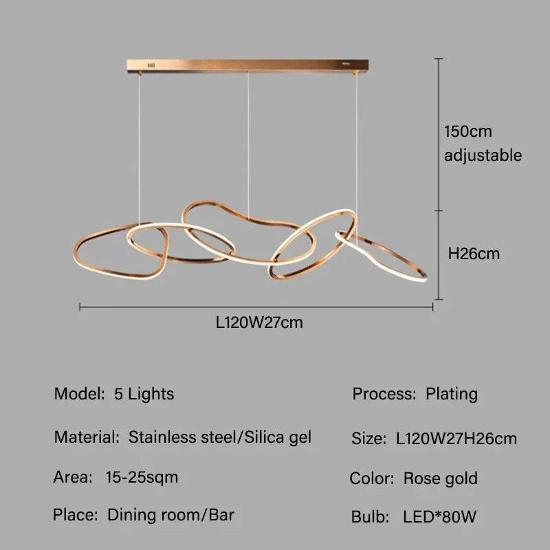 Luminaire Élégant en Acier Inoxydable IL527930-ILLUMEEN.COM