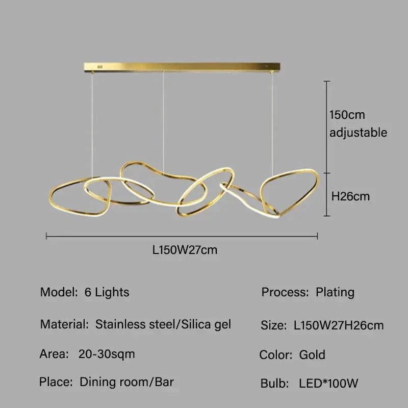 Luminaire Élégant en Acier Inoxydable IL527930-ILLUMEEN.COM
