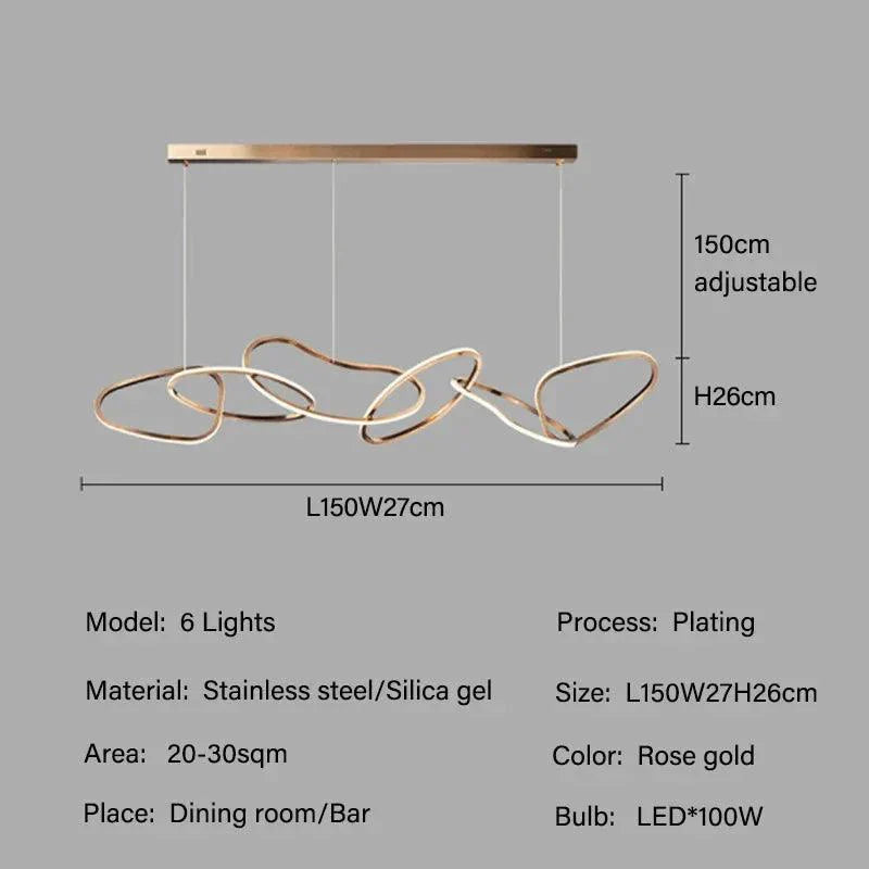 Luminaire Élégant en Acier Inoxydable IL527930-ILLUMEEN.COM