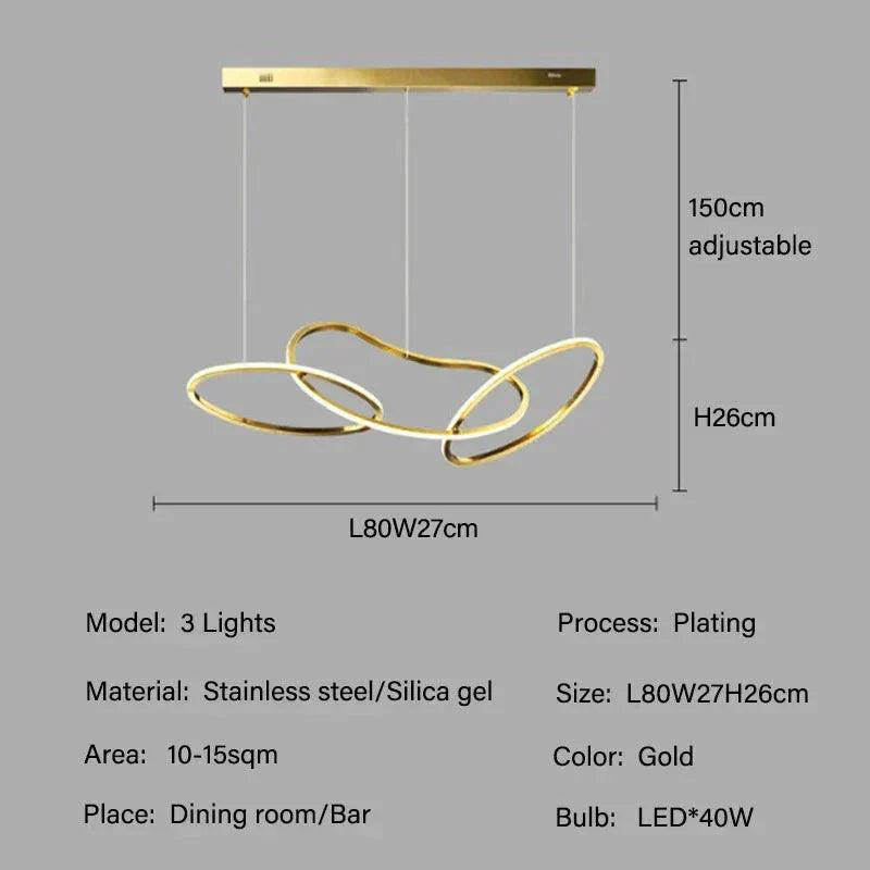 Luminaire Élégant en Acier Inoxydable IL527930-ILLUMEEN.COM