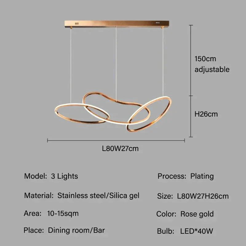 Luminaire Élégant en Acier Inoxydable IL527930-ILLUMEEN.COM