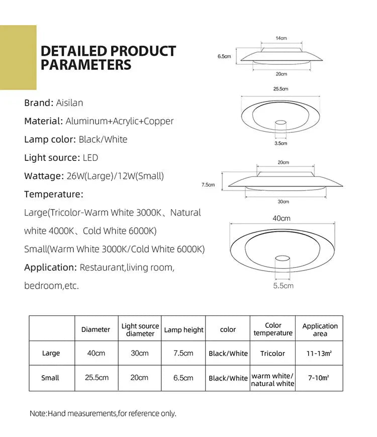 Luminaire Élégant en Aluminium Cuivre IL586302-ILLUMEEN.COM