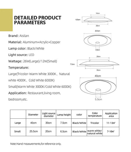 Luminaire Élégant en Aluminium Cuivre IL586302-ILLUMEEN.COM