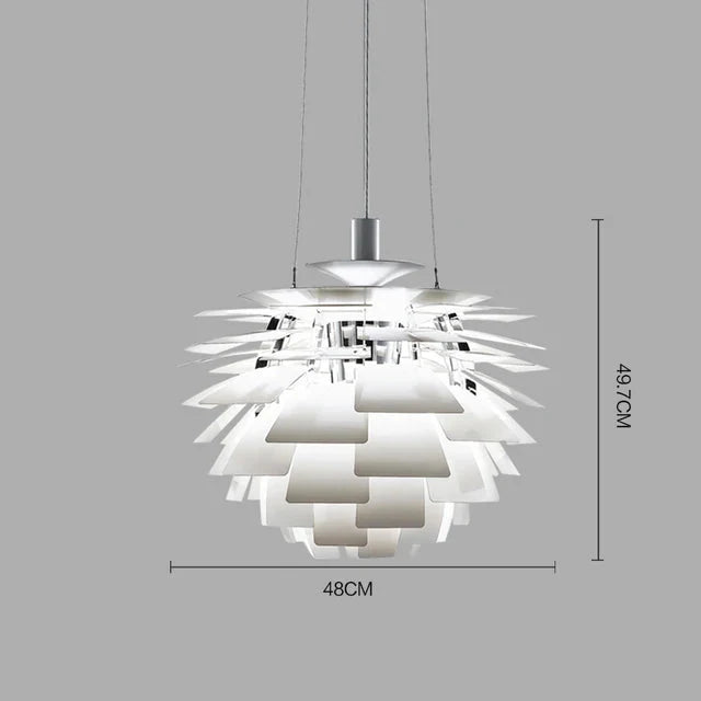 Luminaire Élégant en Aluminium Design Cône de Pin IL592734-ILLUMEEN.COM