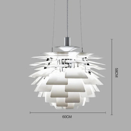 Luminaire Élégant en Aluminium Design Cône de Pin IL592734-ILLUMEEN.COM