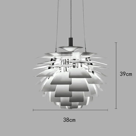 Luminaire Élégant en Aluminium Design Cône de Pin IL592734-ILLUMEEN.COM