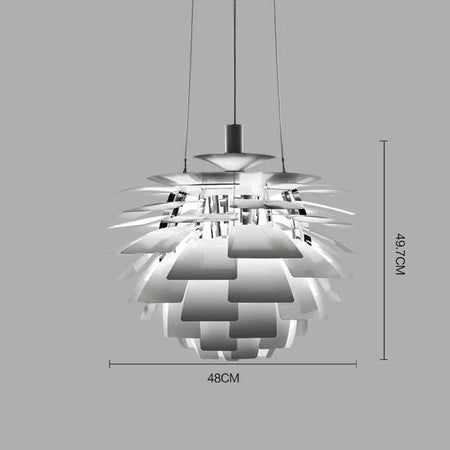 Luminaire Élégant en Aluminium Design Cône de Pin IL592734-ILLUMEEN.COM
