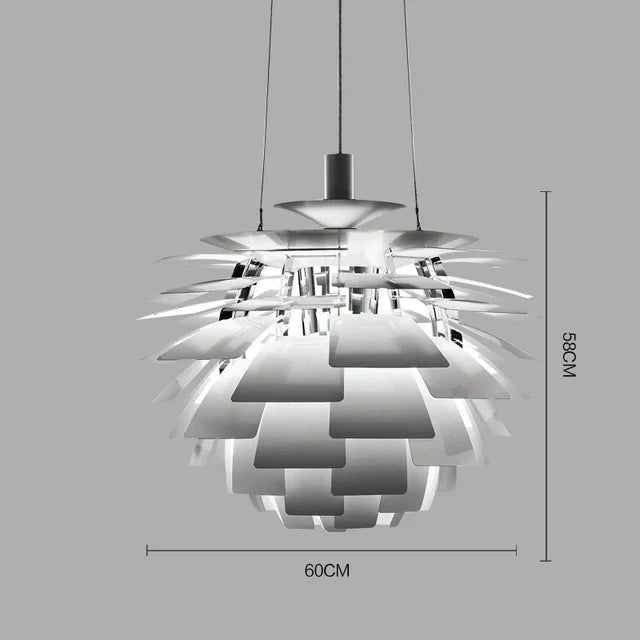 Luminaire Élégant en Aluminium Design Cône de Pin IL592734-ILLUMEEN.COM