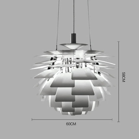 Luminaire Élégant en Aluminium Design Cône de Pin IL592734-ILLUMEEN.COM