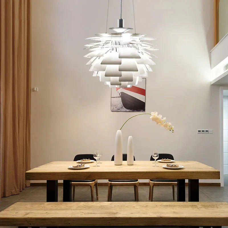 Luminaire Élégant en Aluminium Design Cône de Pin IL592734-ILLUMEEN.COM
