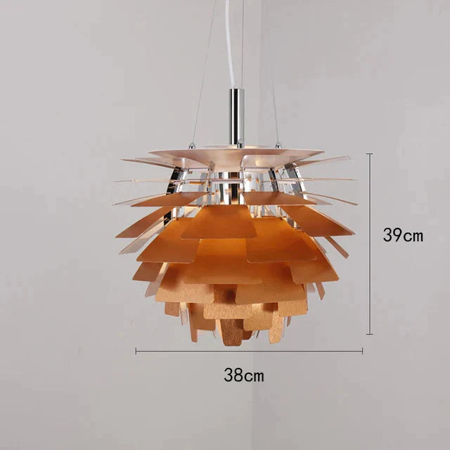 Luminaire Élégant en Aluminium Design Cône de Pin IL592734-ILLUMEEN.COM