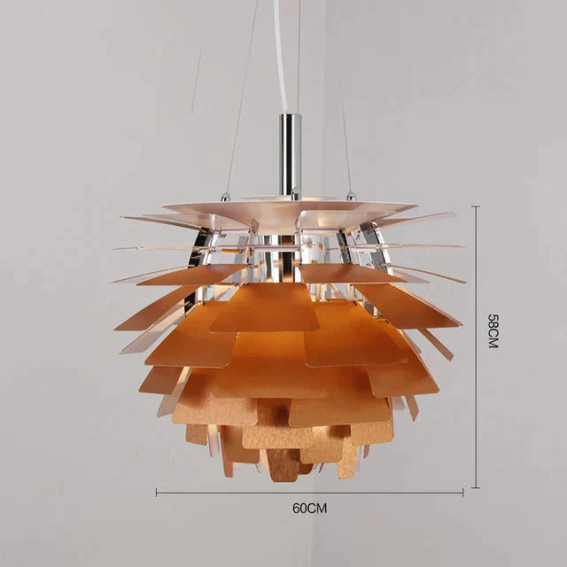 Luminaire Élégant en Aluminium Design Cône de Pin IL592734-ILLUMEEN.COM