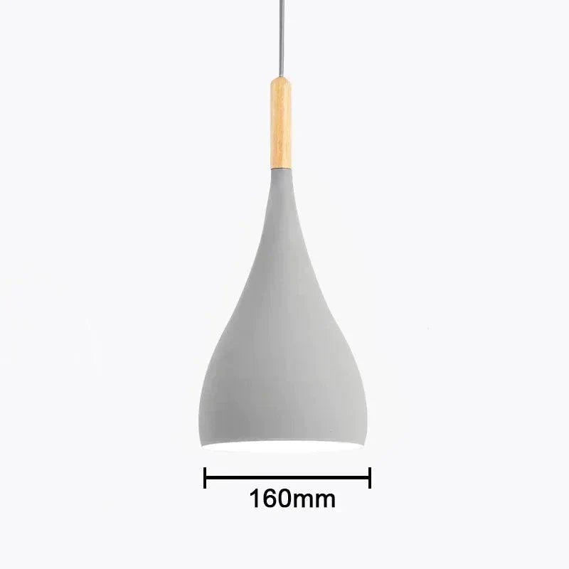 Luminaire Élégant en Aluminium et Bois - IL583729-ILLUMEEN.COM