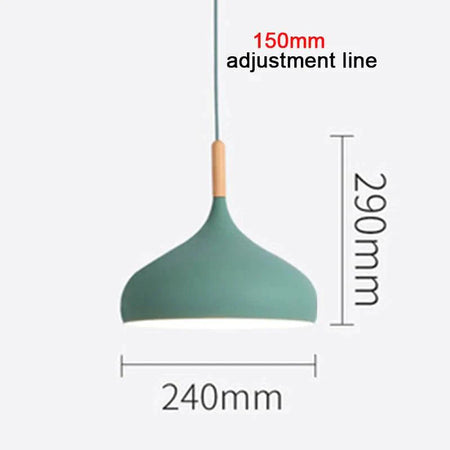 Luminaire Élégant en Aluminium et Bois - IL583729-ILLUMEEN.COM