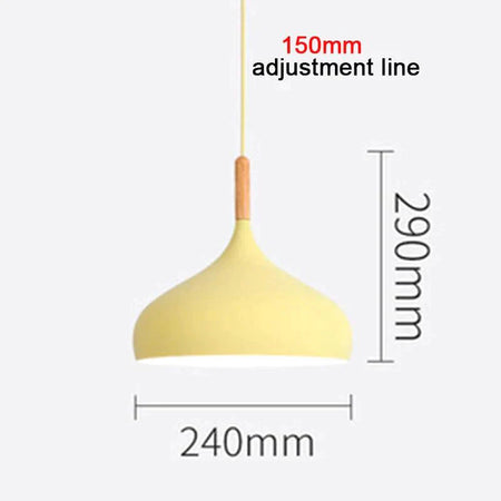 Luminaire Élégant en Aluminium et Bois - IL583729-ILLUMEEN.COM